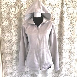 Adidas Women's Gray Hoodie Jacket